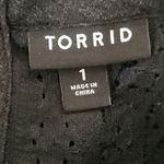 Torrid  Black and Gray Print Mini Dress Size 1X Photo 7