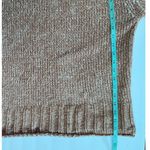 Cynthia Rowley  Blush Pink Chenille Rolled Hem Boxy Crew Neck Pullover Sweater  L Photo 11