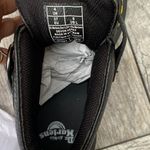 Dr. Martens black leather heart shaped buckle boot US size 6 Photo 5