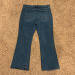 Loft  Dark Blue Flare Jeans Photo 4