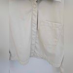 Good American Better Than Leather Shacket in BONE Size 2 Photo 8