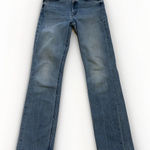 Mother Mid Rise Dazzler Ankle Jeans Womens 27 We The Animals Straight Denim Photo 0