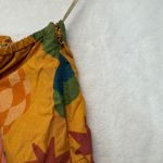 Farm Rio  Anthropologie Maxi Dress One Shoulder Cut Out Floral‎ Print L Photo 6