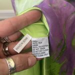 Camille La Vie  Silk Watercolor Strapless Maxi Dress Photo 3