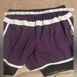 Athleta  Women's Purple Hana 2in1 Shorts Athletic Running Biker Shorts Size Small Photo 4