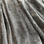 HYFVE ✨  Women’s Black Strapless Pleated Denim Mini Dress Medium Photo 3