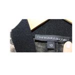 J. McLaughlin Chris Mclaughlin Gold/Black Long sleeve Dressy‎ Top Womens Size 10 Photo 3