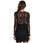Lovers + Friends ‘Bad Girl’ Mini Long sleeve lace bodycon lined dress Photo 2