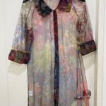 Bon Chic NWOT Sheer Blouse Long Shirt Dress Sz 11 L. Photo 1