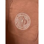 Nike  Blush Orange Cardigan Button Snap Sweater Athleisure Varsity Academia - 1X Photo 4