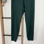 Madewell  Dark Green High Rise Leggings‎ Size Large Photo 2