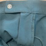 FIGS teal blue slim fit straight leg zip fly and button scrub pants SM Reg. Photo 2