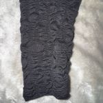 Eileen Fisher  Black Leggings With Ruched Ankle Detail 28” Inseam GUC Photo 2