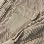 Forever 21  Beige Corduroy Button-Up Shirt Photo 2