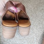 Lucky Brand  rhazy slingback heel size 9 leather Photo 3