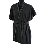 Josie Natori Women's Wrap Front Brushed Knit Cardigan Robe Sweater Photo 4
