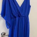 Sam Edelman  blue xs women’s off the shoulder party dress cocktail Photo 0
