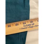 Paige  Long Sleeve Cleobelle Tie Neck Button Up Shirt Green Women's Size Small Photo 8