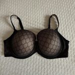 Soma 42DDD Stunning Support Geo Lace Full Coverage Underwire Black Nude Underlay Size undefined Photo 11