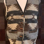 At Last Vintage  & Co wool blend Santa Fe vest Photo 0