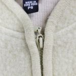 Eileen Fisher Vintage Womens Felted Lambswool Jacket PS Green Full Zip Cardigan Photo 11