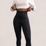 Shapermint Essentials High Waisted Shaping Ankle Leggings Womens XL Black Opaque Photo 0