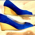 dexflex comfort navy blue suede Wedges size 11 Photo 1