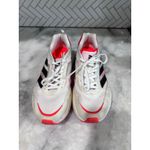 Adidas Adizero Boston 10 Women’s 9.5 White Black Solar Red Running Shoes FY4087 Photo 2