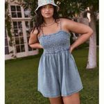 Anthropologie  Pilcro Smocked Romper Photo 5