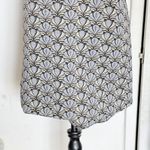 ZARA Womens Dress Size Small Jacquard Embroidered Mini Textured High Neckline Photo 5