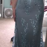 NOX Annabel  Teal Prom Dress Photo 1