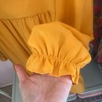 BCBG Paris Sunflower Yellow Dress Size M Photo 2