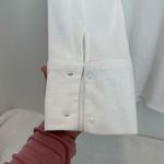 4th & Reckless Taina oversized waffle shirt in white size s Photo 6