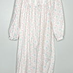 Saks 5th Avenue Vintage Saks Fifth Avenue Julie Floral 100% Cotton Maxi Nightgown Sz S Cottage Photo 0