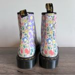 Dr. Martens  1460 Floral Mash Up Backhand Parchment Beige Boots Size 6 #B1136 Photo 6