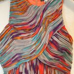 Armani Exchange Multicolor Pleated Dress Size 0 Photo 4