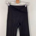 Aerie Offline by Women Black High Rise Criss Cross Waist Flared Leggings Size M Photo 1