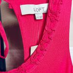 Ann Taylor LOFT Dress Pink Women’s Small Petite Sleeveless Keyhole Back Tie NWT Photo 2