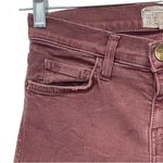Current/Elliott Current Elliott Women's Maroon Old Rose Jeans size 26 Skinny Jeans Photo 4