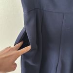 Gal Meets Glam  0P Nicole Navy Blue Sweetheart Jumpsuit Photo 6