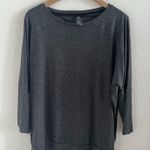 Champion C9 Gray Long Sleeve Open Back Active Shirt Athleisure Workout XL Photo 0