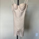  SKIMS Zoned Core Sculpt  BODY UNDERWIRE MID THIGH BODYSUIT NWT Sand size S Photo 5