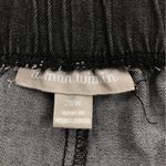 Woman Within  Elastic Waistband Boot Cut Black Jeans - size 28 Photo 2