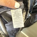 Free People Women's Gray Cool Waters Velvet Jumper Size Medium Photo 4