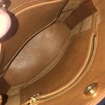 Coach VINTAGE Tribeca Camel Stained Glove Tanned Leather Duffle Shoulder Bag Photo 6