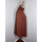 Peruvian Connection  Red Knit Longsleeve Turtleneck Tunic Medium M Photo 3