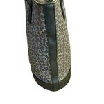 CELINE TOTE BAG IN MACADAM CANVAS & LEATHER GRAY SIGNATURE PRINT TOTE BAG Photo 9