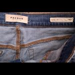 PacSun  Women’s Indigo Blue Destroyed Jeggings Jeans Photo 7