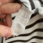 Green Envelope Grey and White Striped Short Sleeve T Photo 9