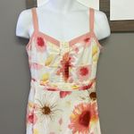 Ann Taylor  Petites Cream Floral Lined Cotton Sundress- 10P Photo 2